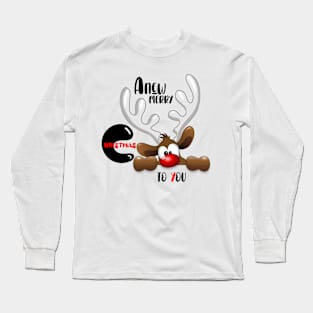 A new happy christmas to you Long Sleeve T-Shirt